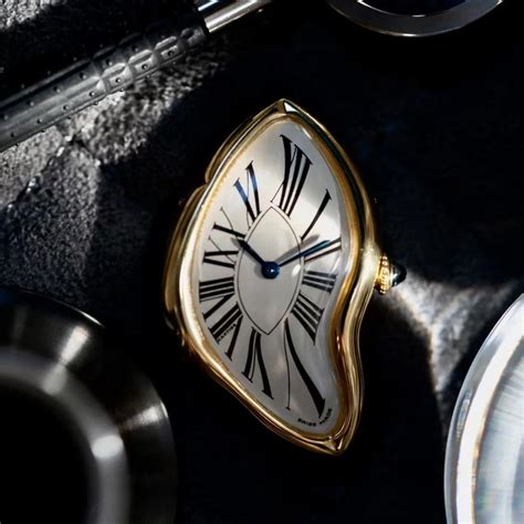 cartier crash watch buy|cartier salvador dali watch.